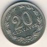 20 Centavos Argentina 1923 KM36. Subida por Granotius